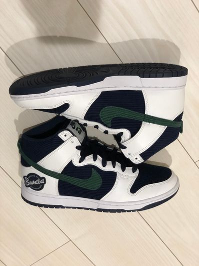 Nike Dunk High EMB "College Navy"