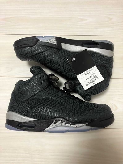 Nike Air Jordan 5 Retro 3Lab5 "Black Silver"