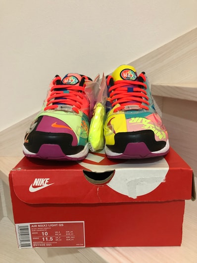 atmos × Nike Air Max 2 Light "Multi" (BV7406-001/CJ6200-001)