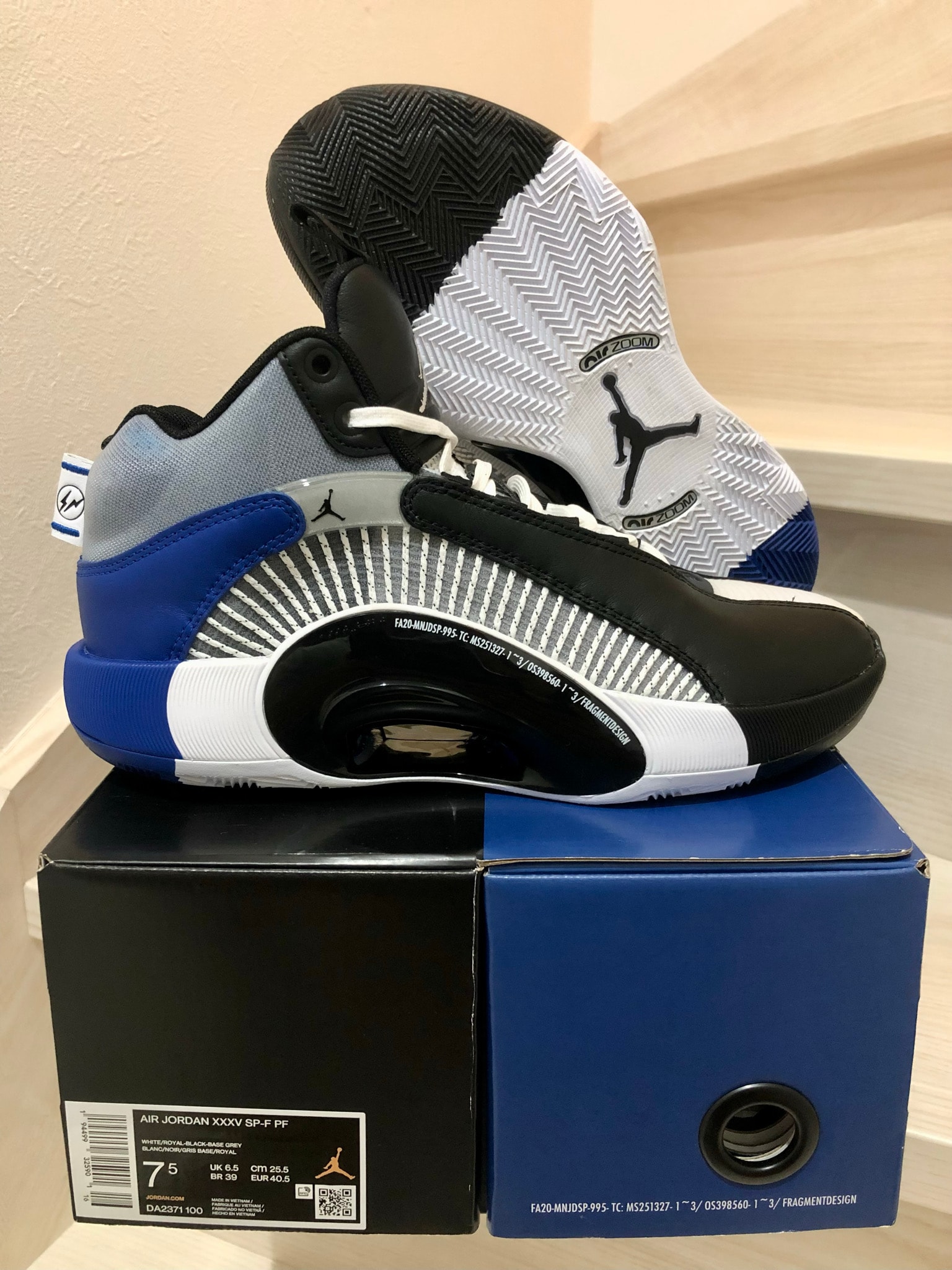 Nike Air Jordan XXXV Fragment "Multi Color"
