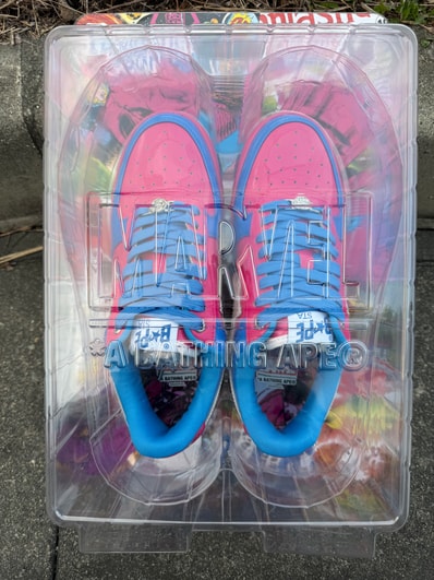 Marvel The Fantastic Four × A BATHING APE BAPE STA "Galactus & Silver Surfer"