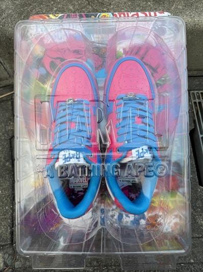 Marvel The Fantastic Four × A BATHING APE BAPE STA "Galactus & Silver Surfer"