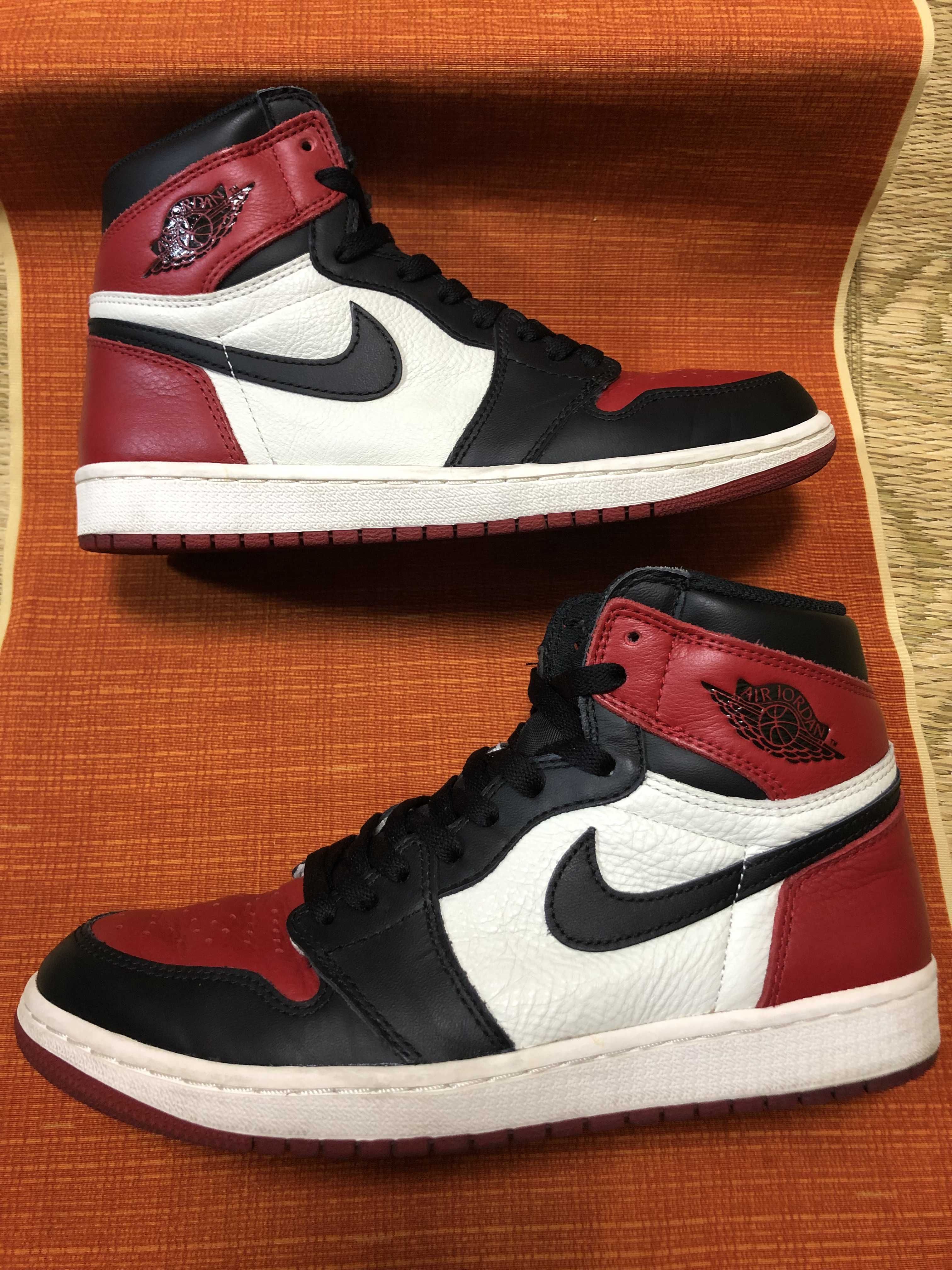 Nike Air Jordan 1 Retro High OG "Bred Toe"