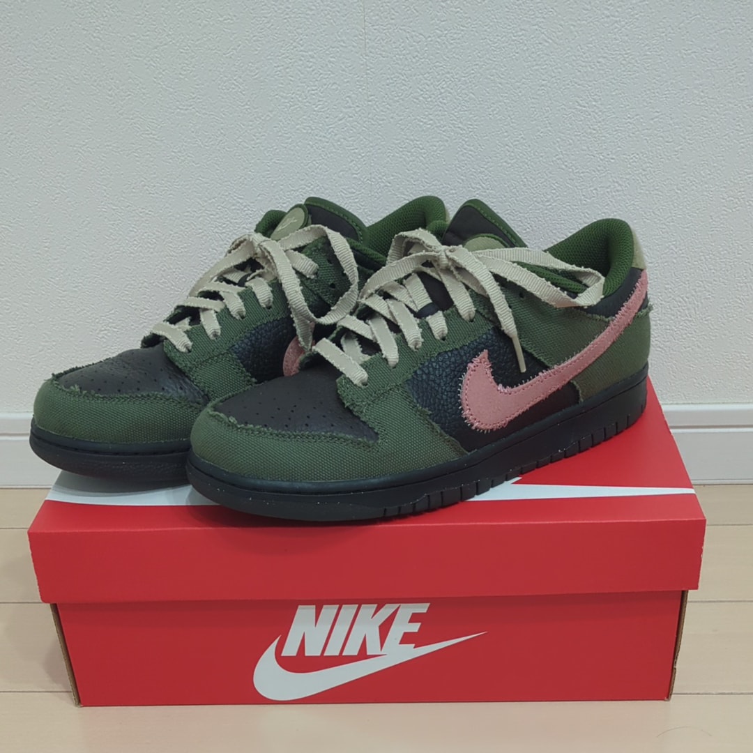 Nike Dunk Low Retro LTD " Army Olive/Black/Velvet Brown/Rust Pink"