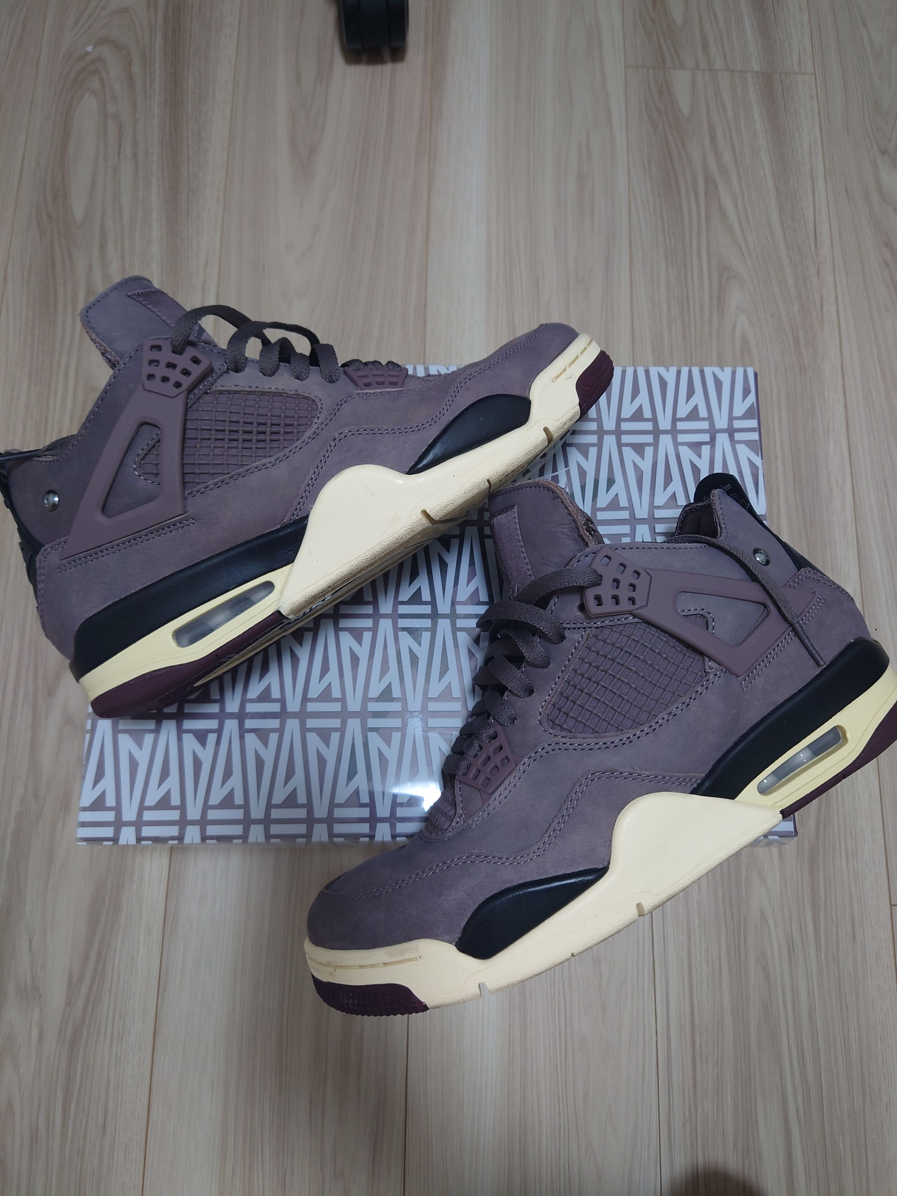 A Ma Maniere × Nike Air Jordan 4 "Violet Ore"