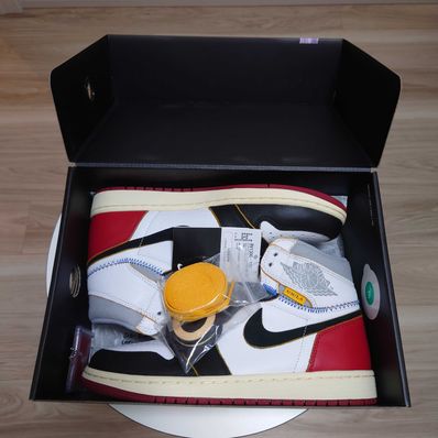 UNION × Nike Air Jordan 1 Retro High OG NRG "Varsity Red/Wolf Grey"