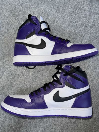 Nike Air Jordan 1 Retro High OG "Court Purple White/Black" (2020)