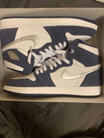 Nike Air Jordan 1 High OG CO.JP "White/Midnight Navy" (2020)(ブリーフケースなし)