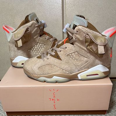 Travis Scott × Nike Air Jordan 6 "British Khaki"