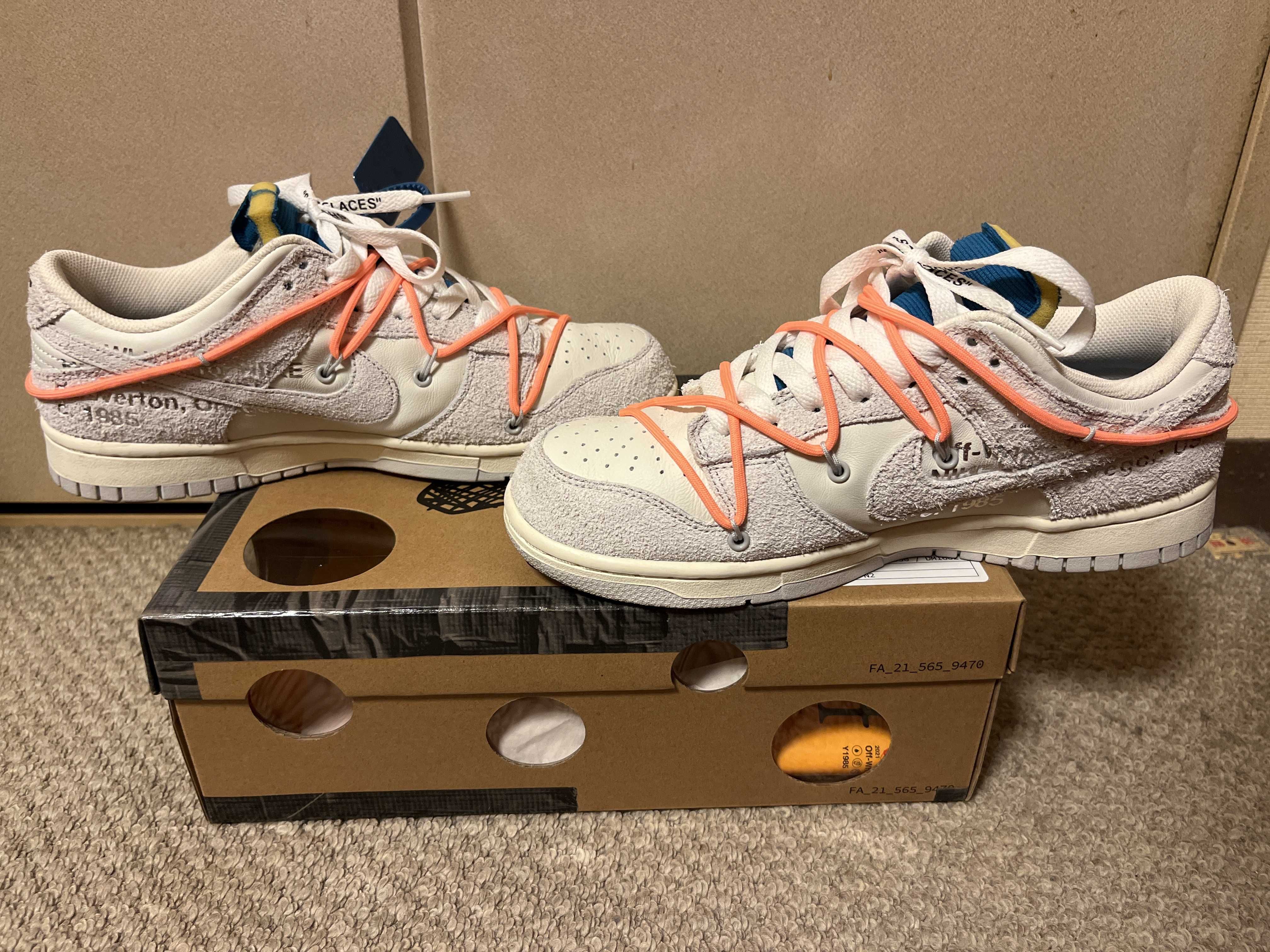Off-White × Nike Dunk Low 1 of 50 "Lot.19" 