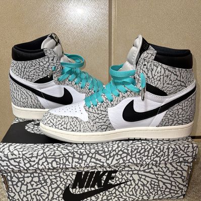 Nike Air Jordan 1 High OG "White Cement/Safari"