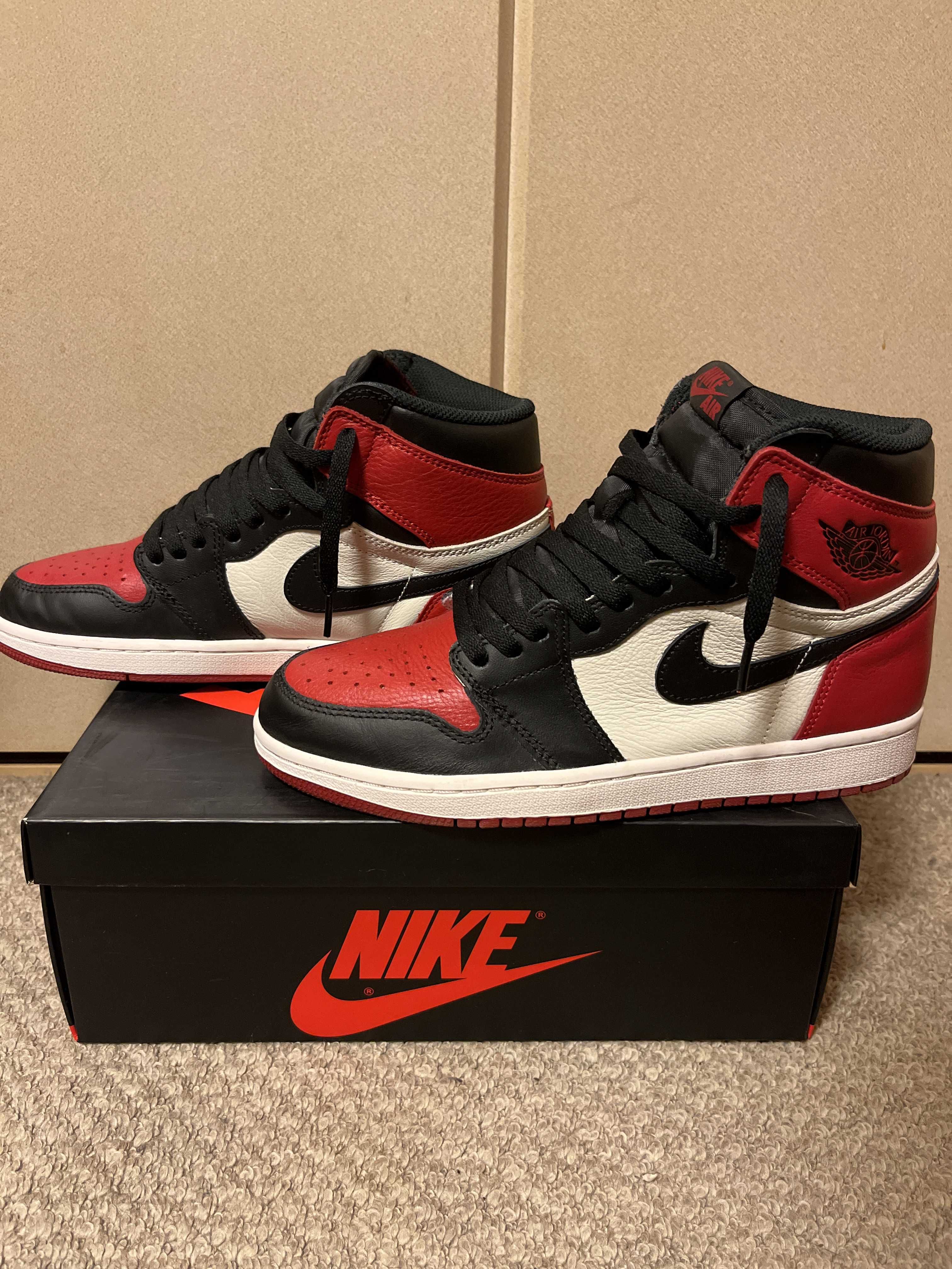 Nike Air Jordan 1 Retro High OG "Bred Toe"