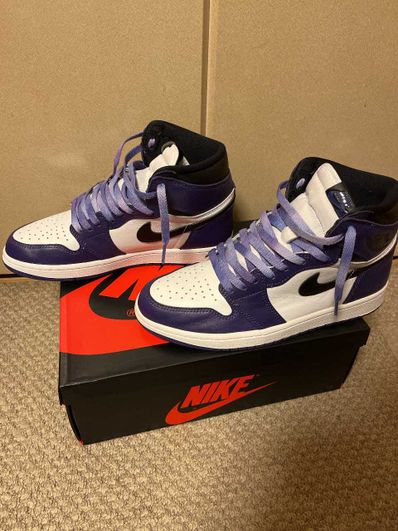 Nike Air Jordan 1 Retro High OG "Court Purple White/Black" (2020)