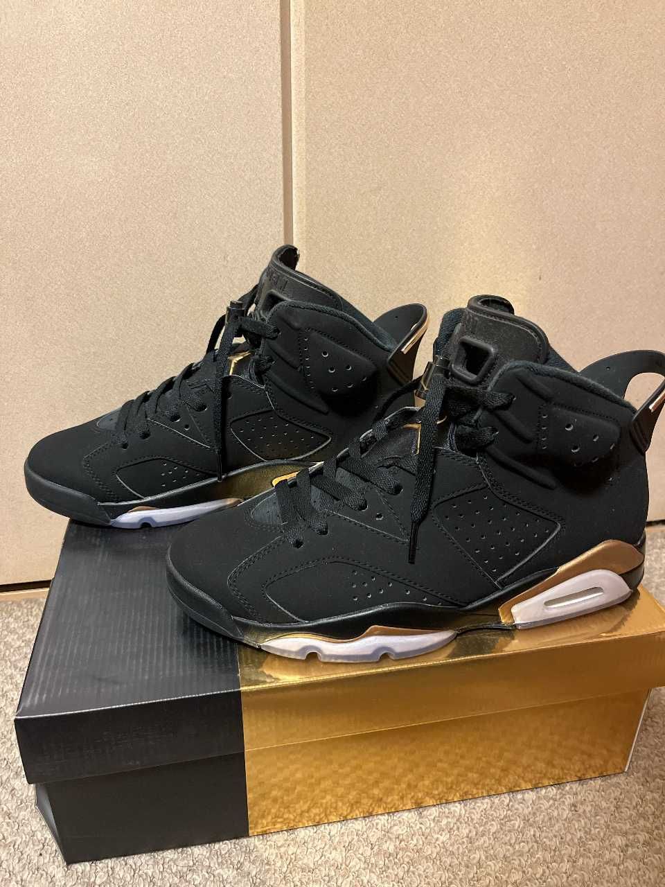 Nike Air Jordan 6 DMP "Black/Metallic Gold" (2020)  