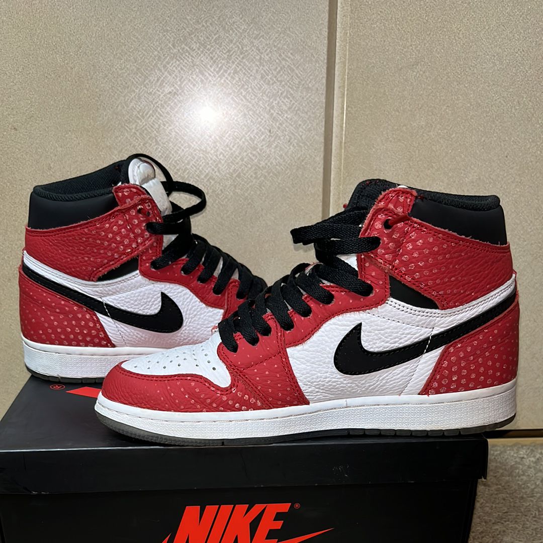 Spiderman × Nike Air Jordan 1 Origin Story "Gym Red/White/Photo Blue/Black"