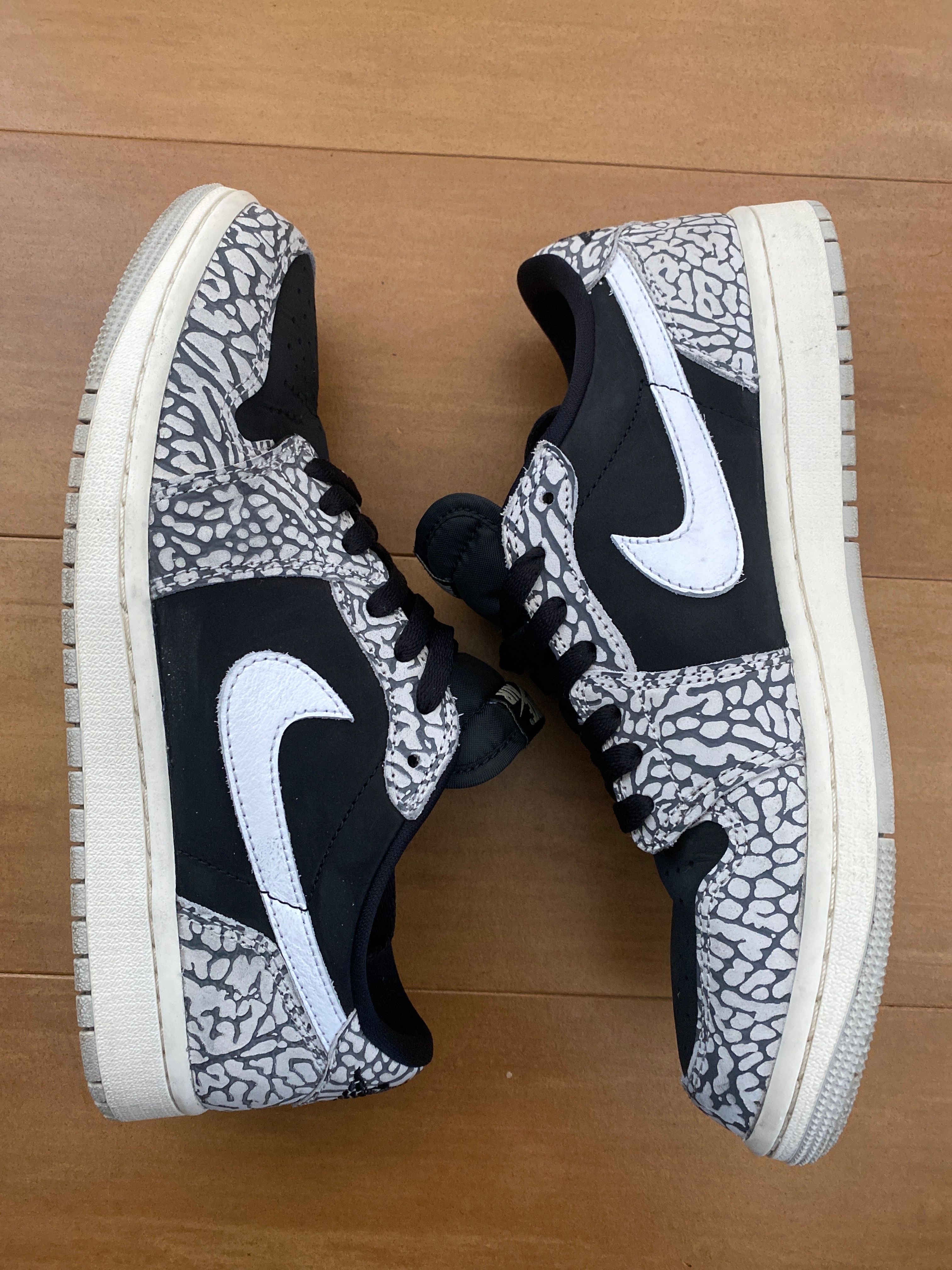 Nike Air Jordan 1 Retro Low OG "Black Cement"