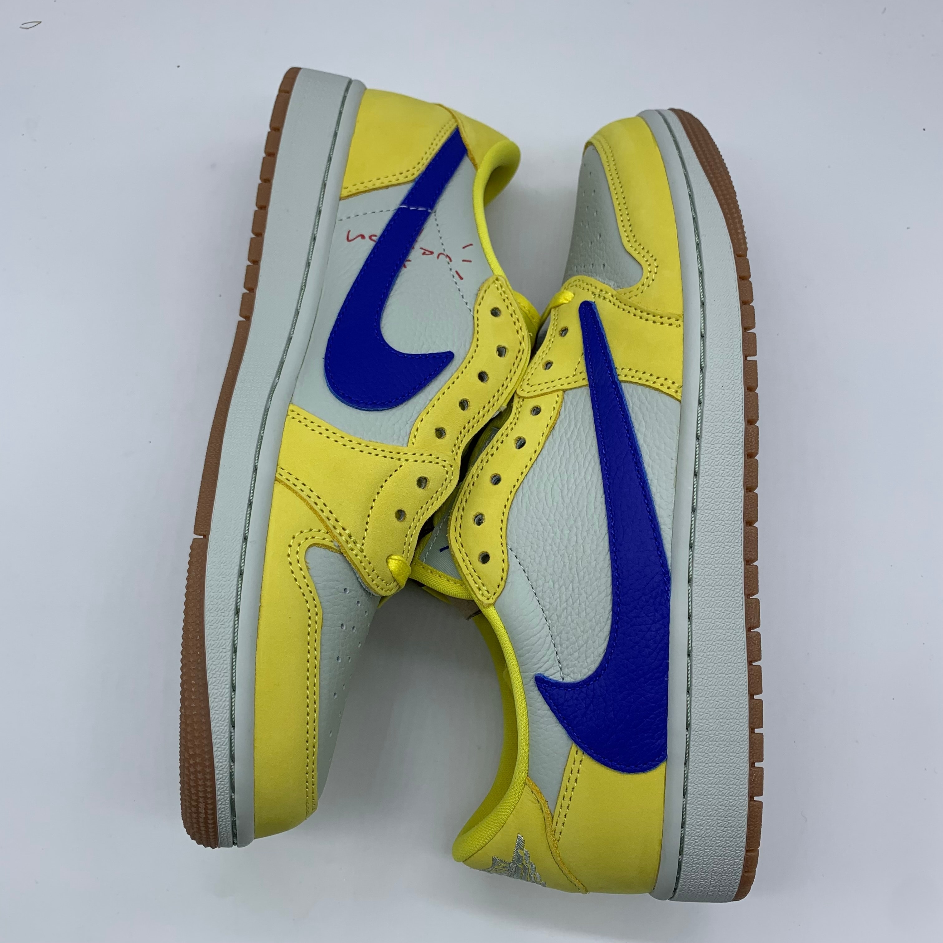 Travis Scott × Nike Women's Air Jordan 1 Retro Low OG "Canary"