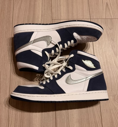 Nike Air Jordan 1 High OG CO.JP "White/Midnight Navy" (2020) (Standard Box)