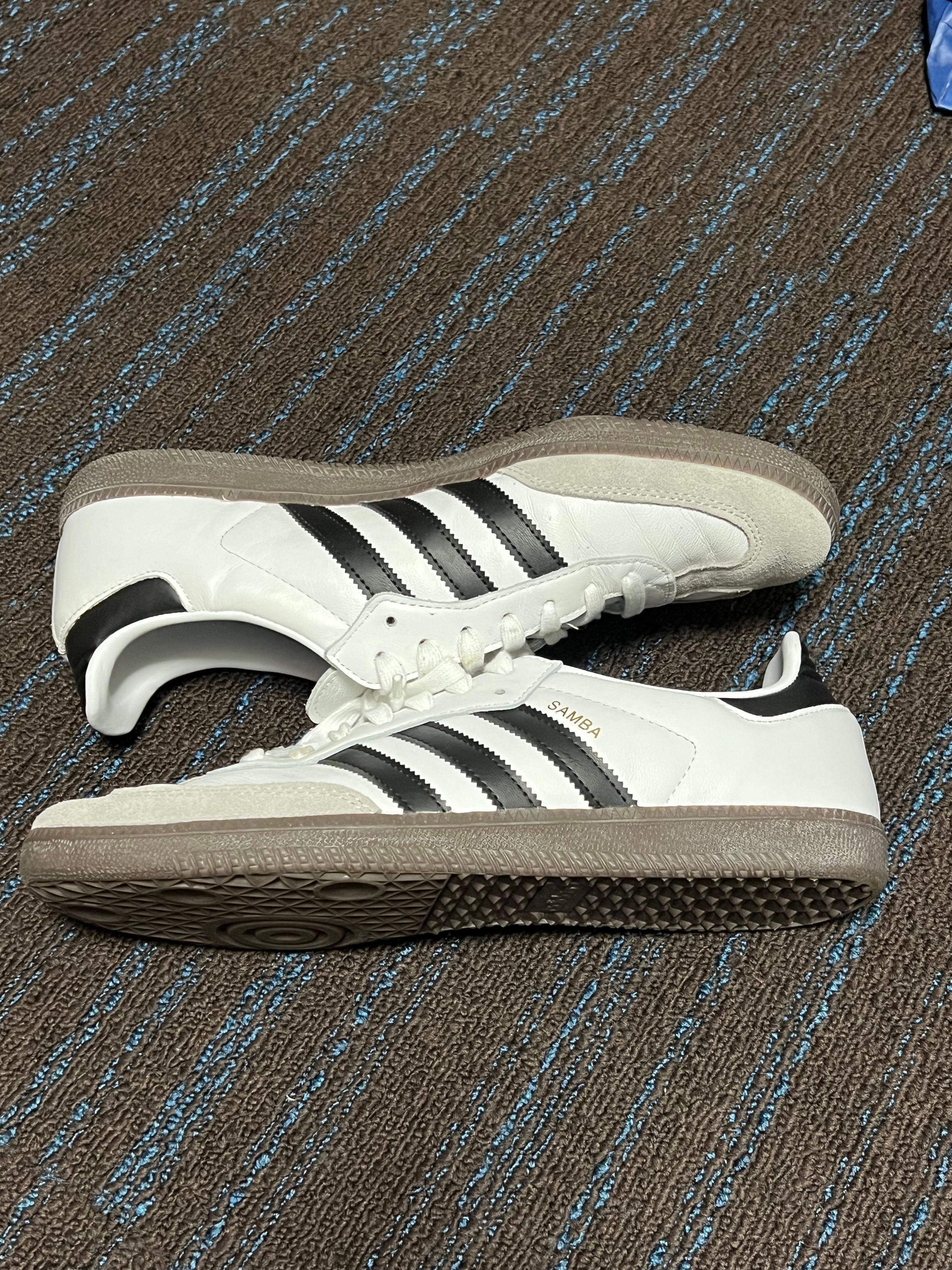 adidas Samba OG "Cloud White/Core Black/Clear Granite"
