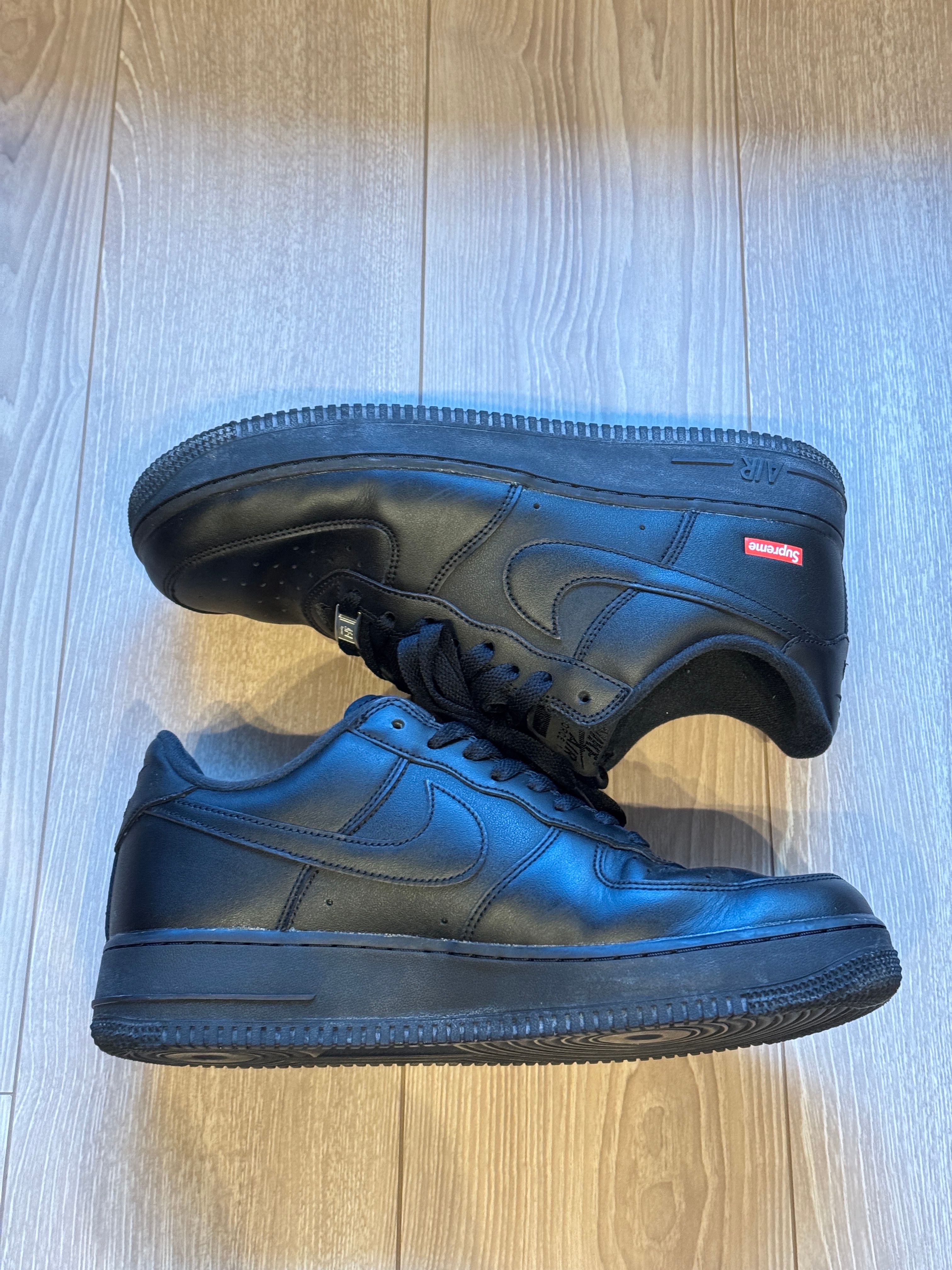 Supreme × Nike Air Force 1 Low "Black"