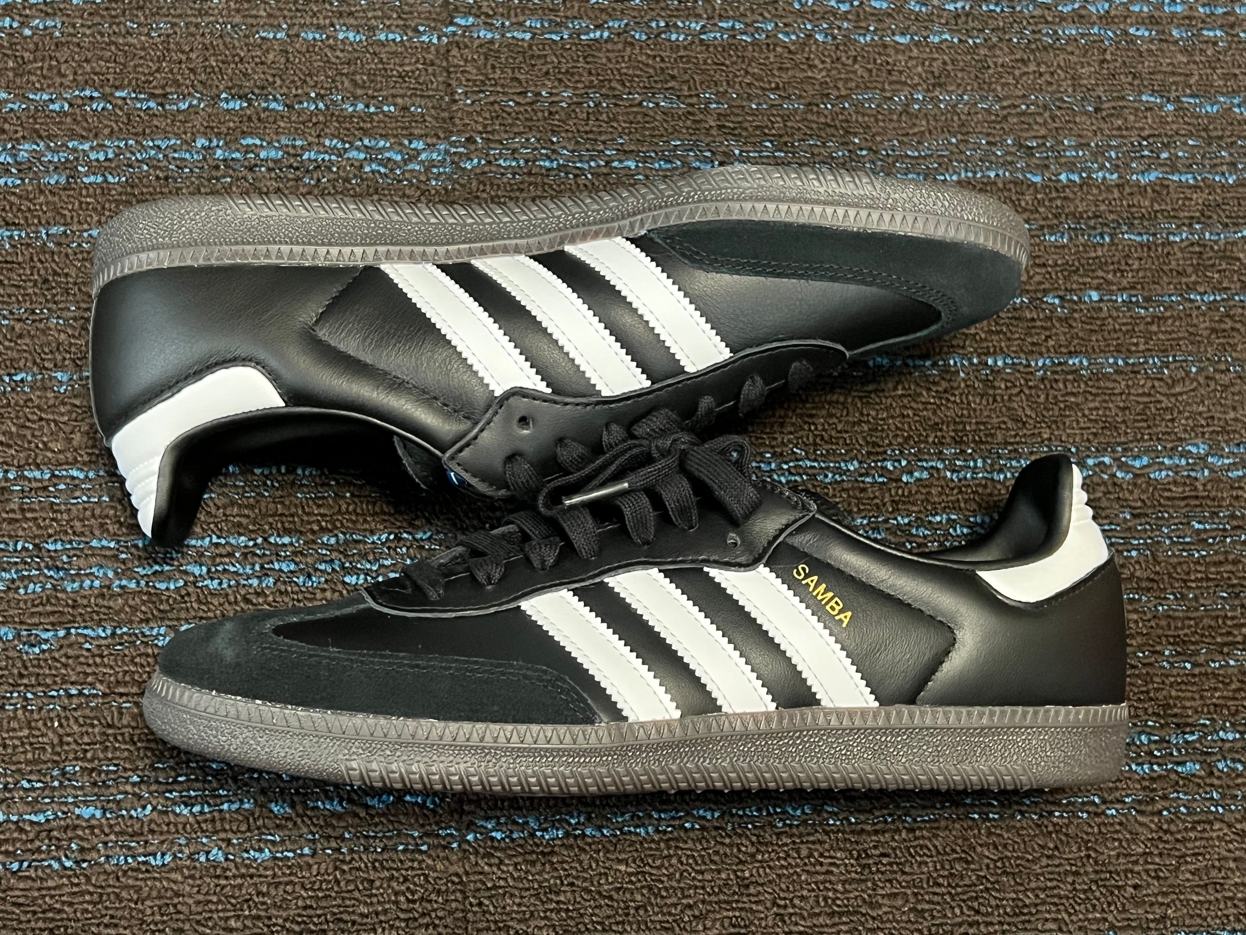 adidas Samba OG "Core Black/Cloud White/Gum"