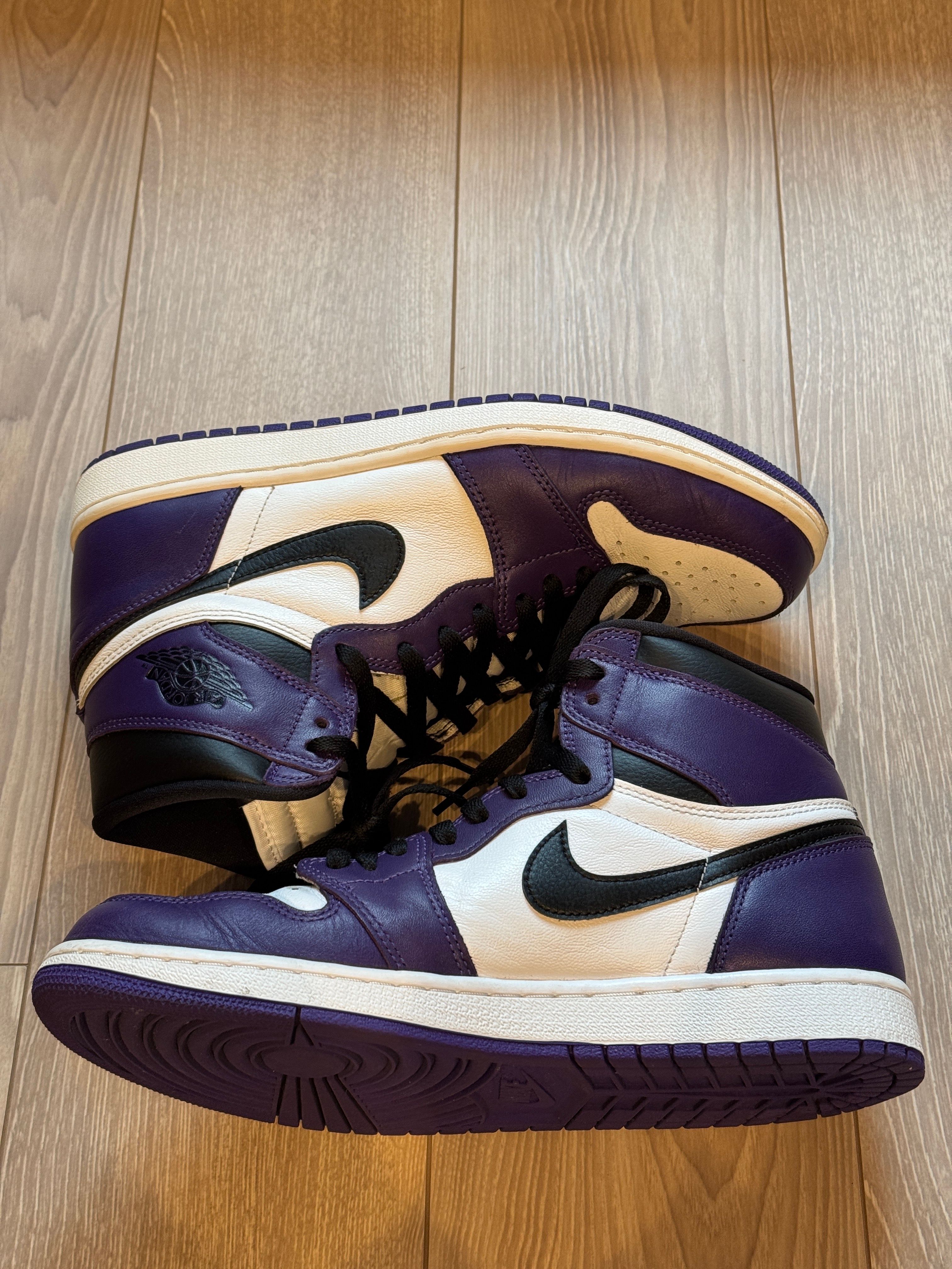 Nike Air Jordan 1 Retro High OG "Court Purple White/Black" (2020)