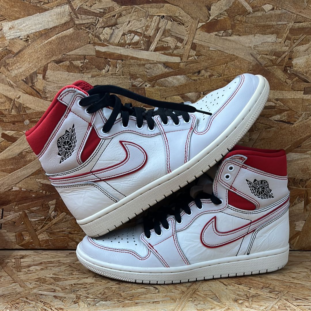 Nike Air Jordan 1 Retro High OG "Sail/University Red"     