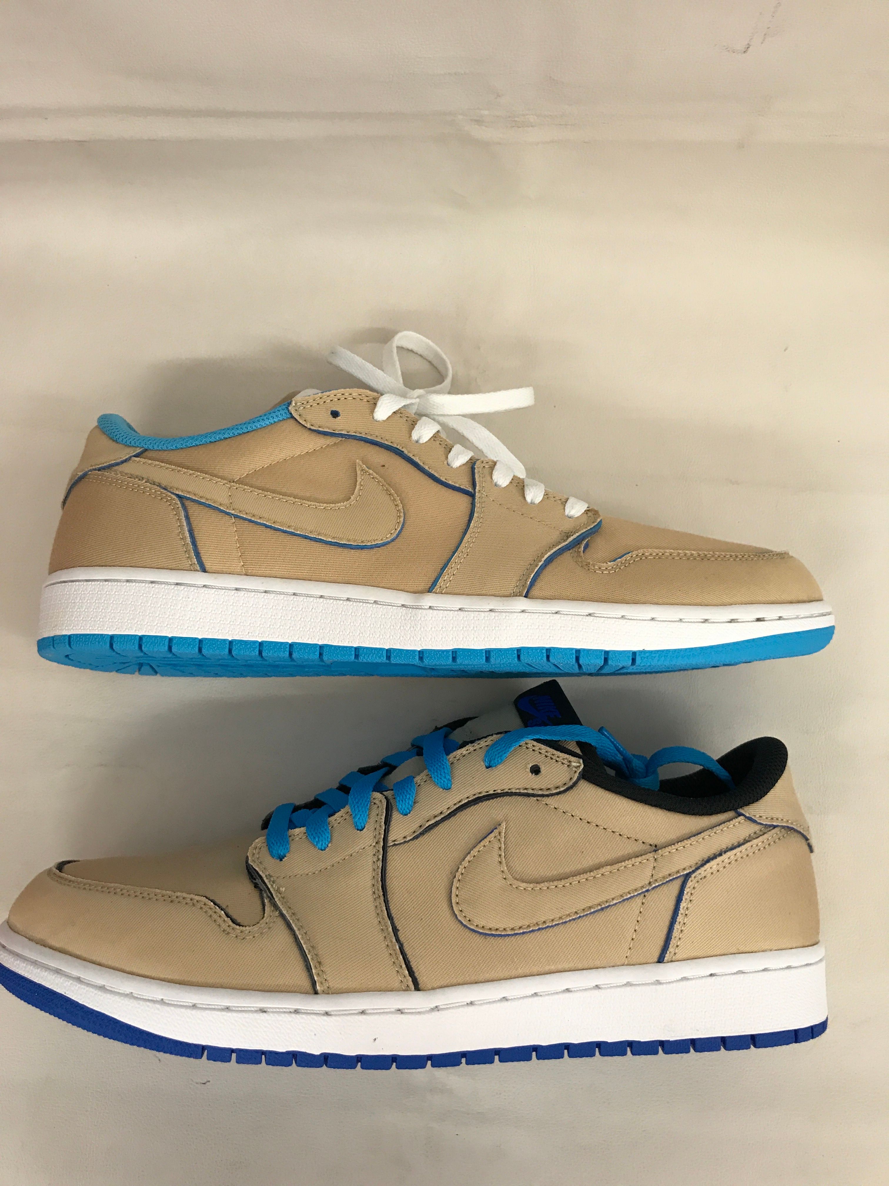 Nike SB Air Jordan 1 Low "Desert Ore/Royal Blue"