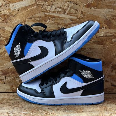 Nike Women's Air Jordan 1 Mid "Black/University Blue"