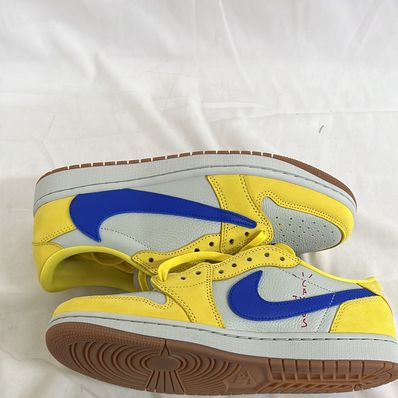 Travis Scott × Nike Women's Air Jordan 1 Retro Low OG "Canary"