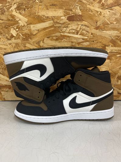 Nike Women's Air Jordan 1 Mid SE "Olive Toe"