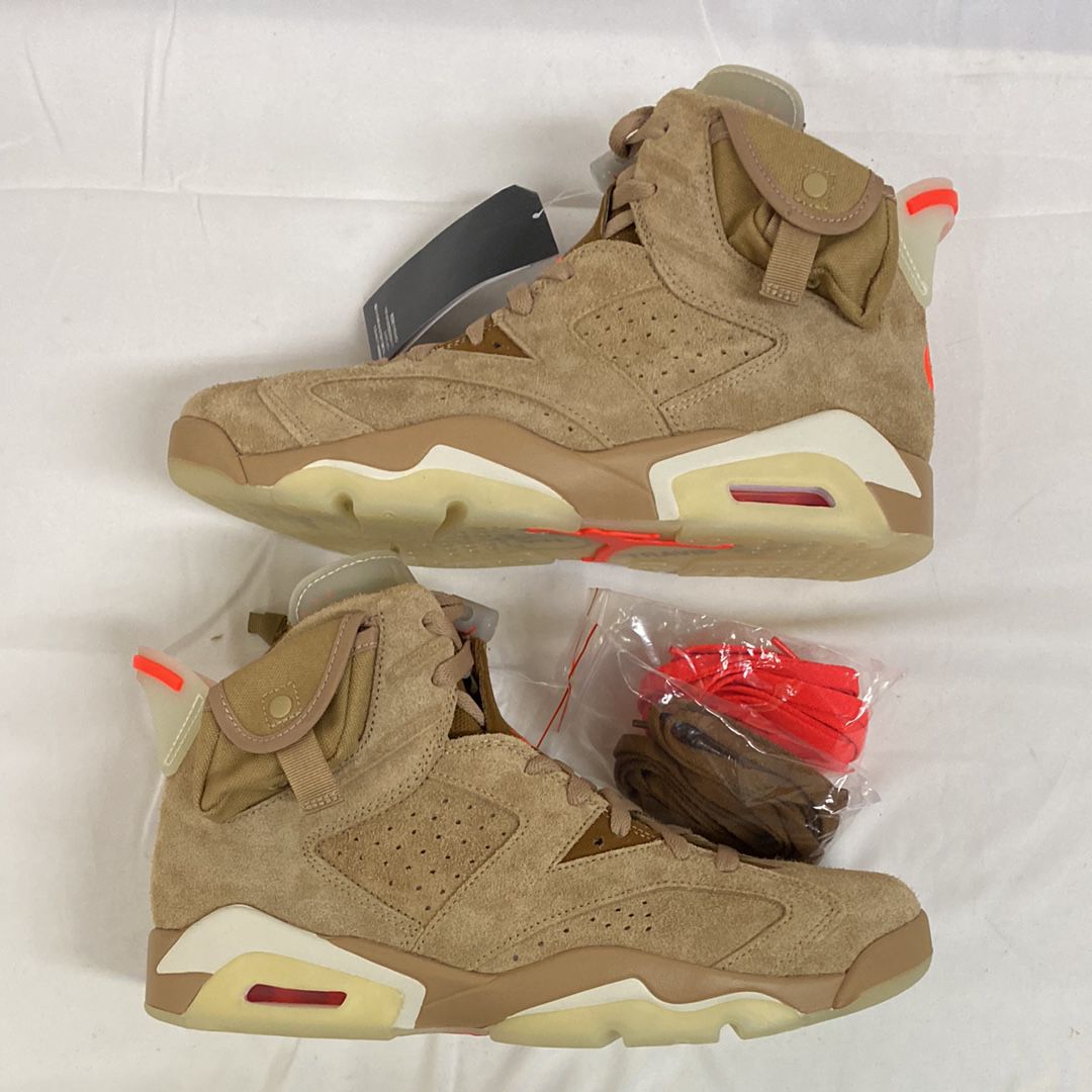 Travis Scott × Nike Air Jordan 6 "British Khaki"