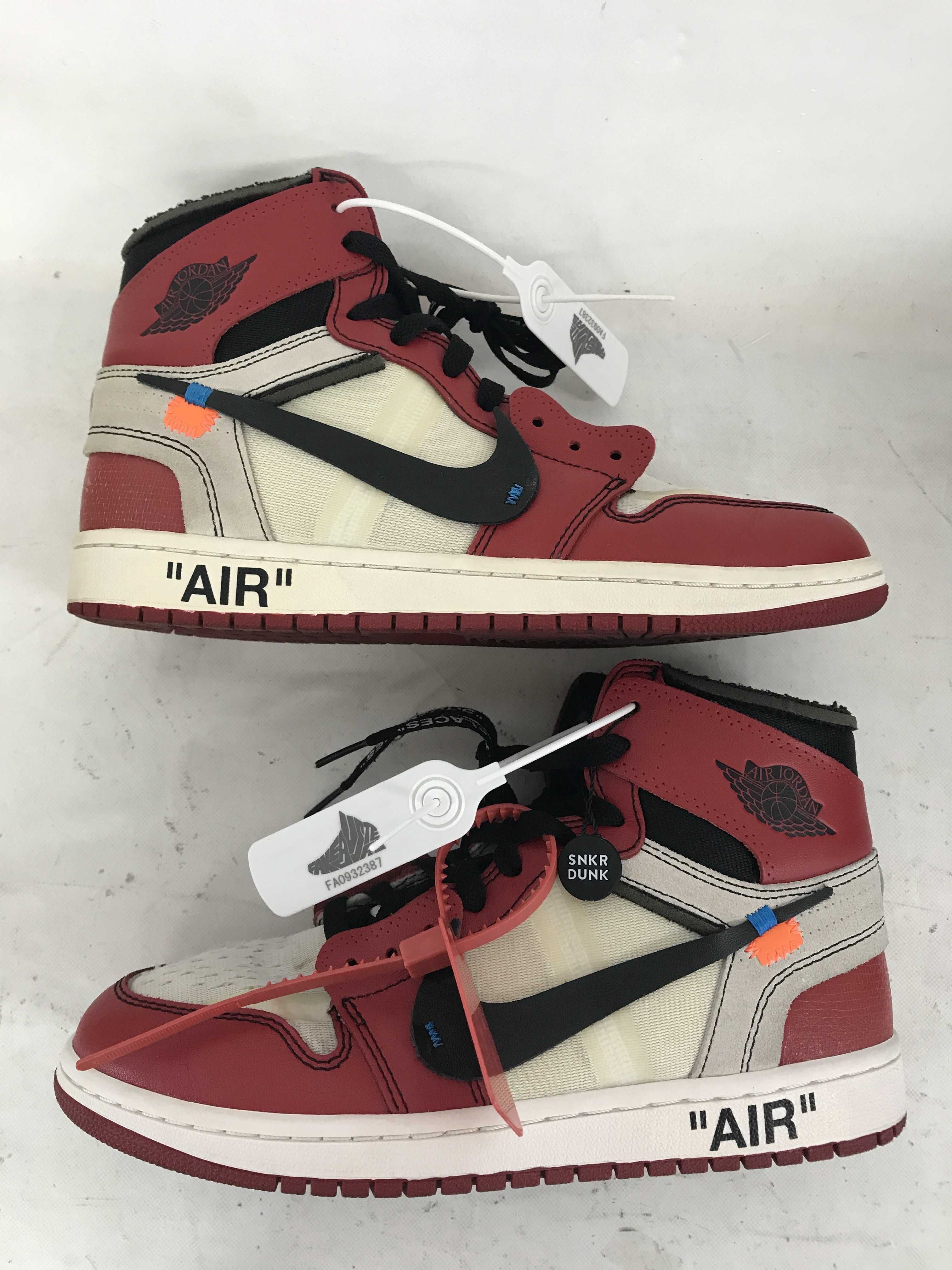 Off-White × Nike Air Jordan 1 Retro High The Ten "Chicago"