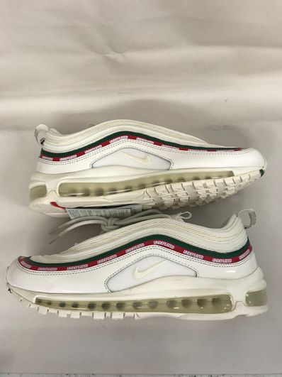 Nike air max 2025 97 x undefeated white
