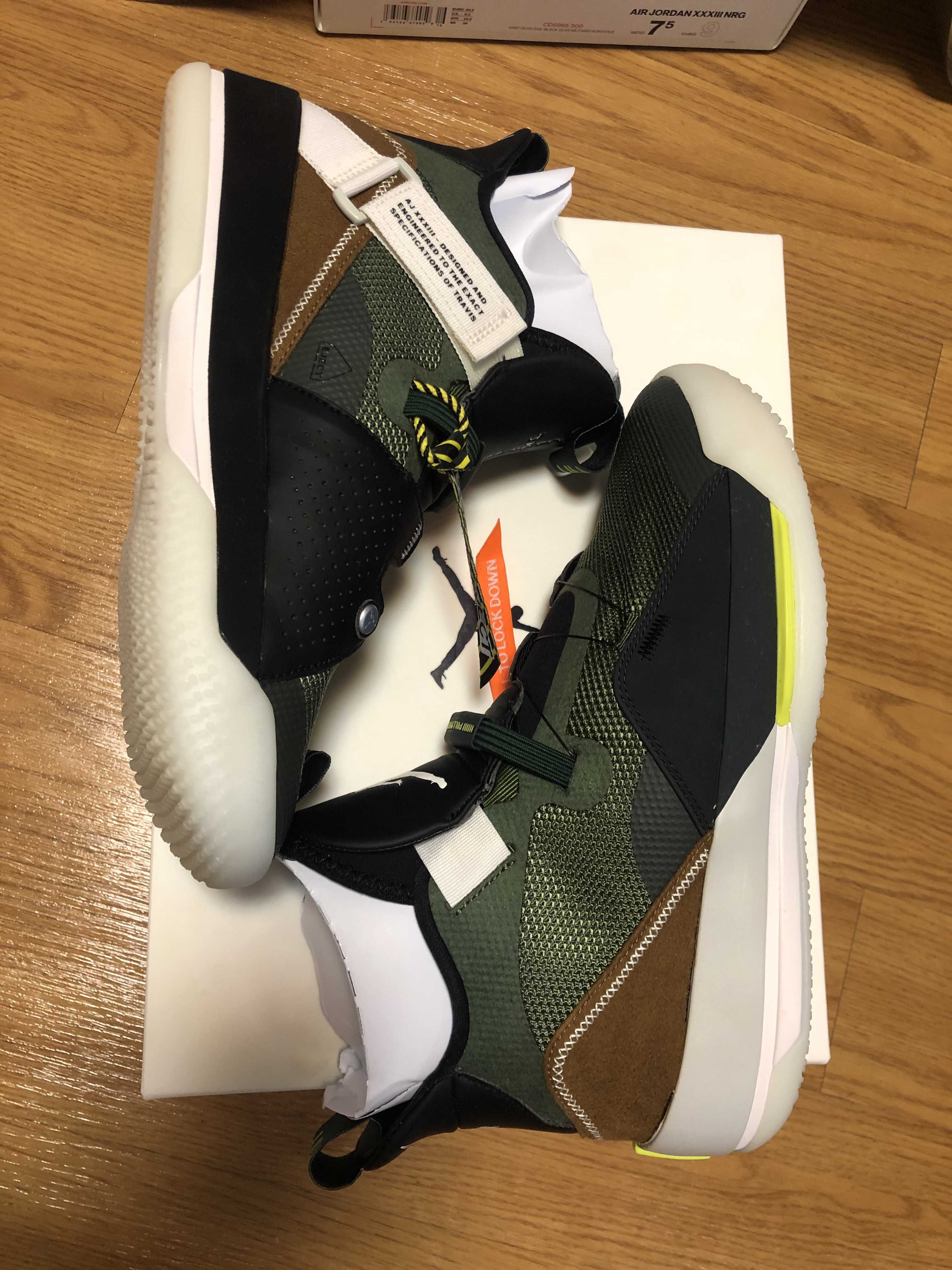 Travis Scott × Nike Air Jordan 33 NRG "Cactus Jack"