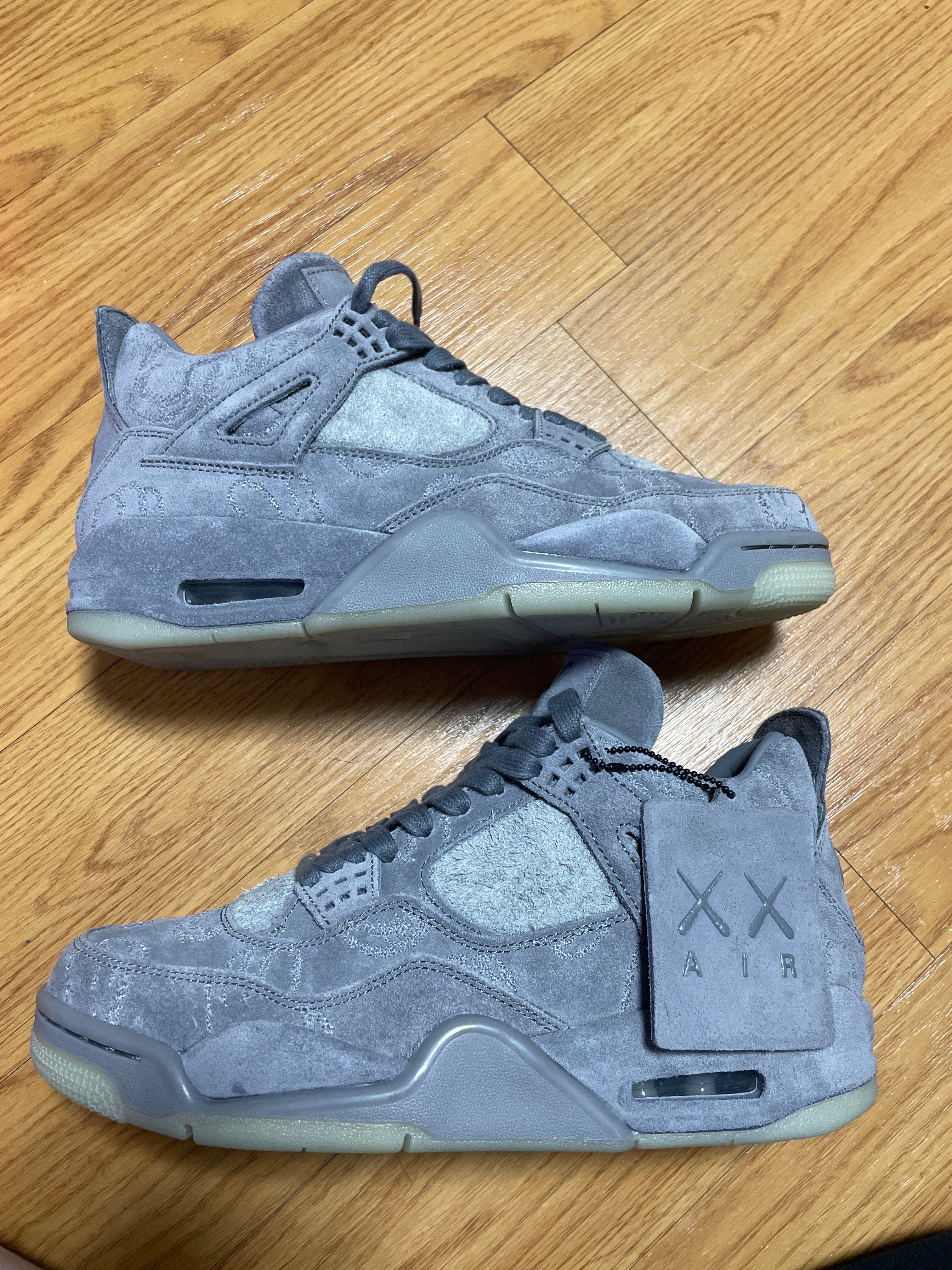 KAWS × Nike Air Jordan 4 Retro "Grey"