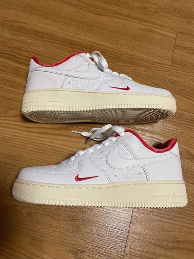 KITH × Nike Air Force 1 Low "White/Red"