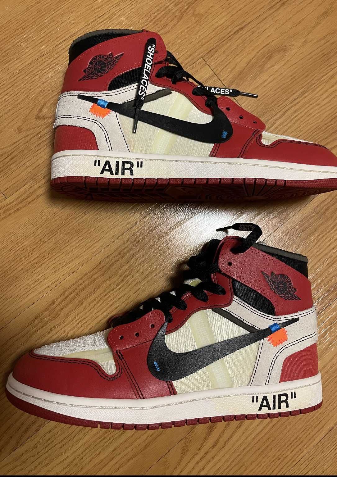 Off-White × Nike Air Jordan 1 Retro High The Ten "Chicago"
