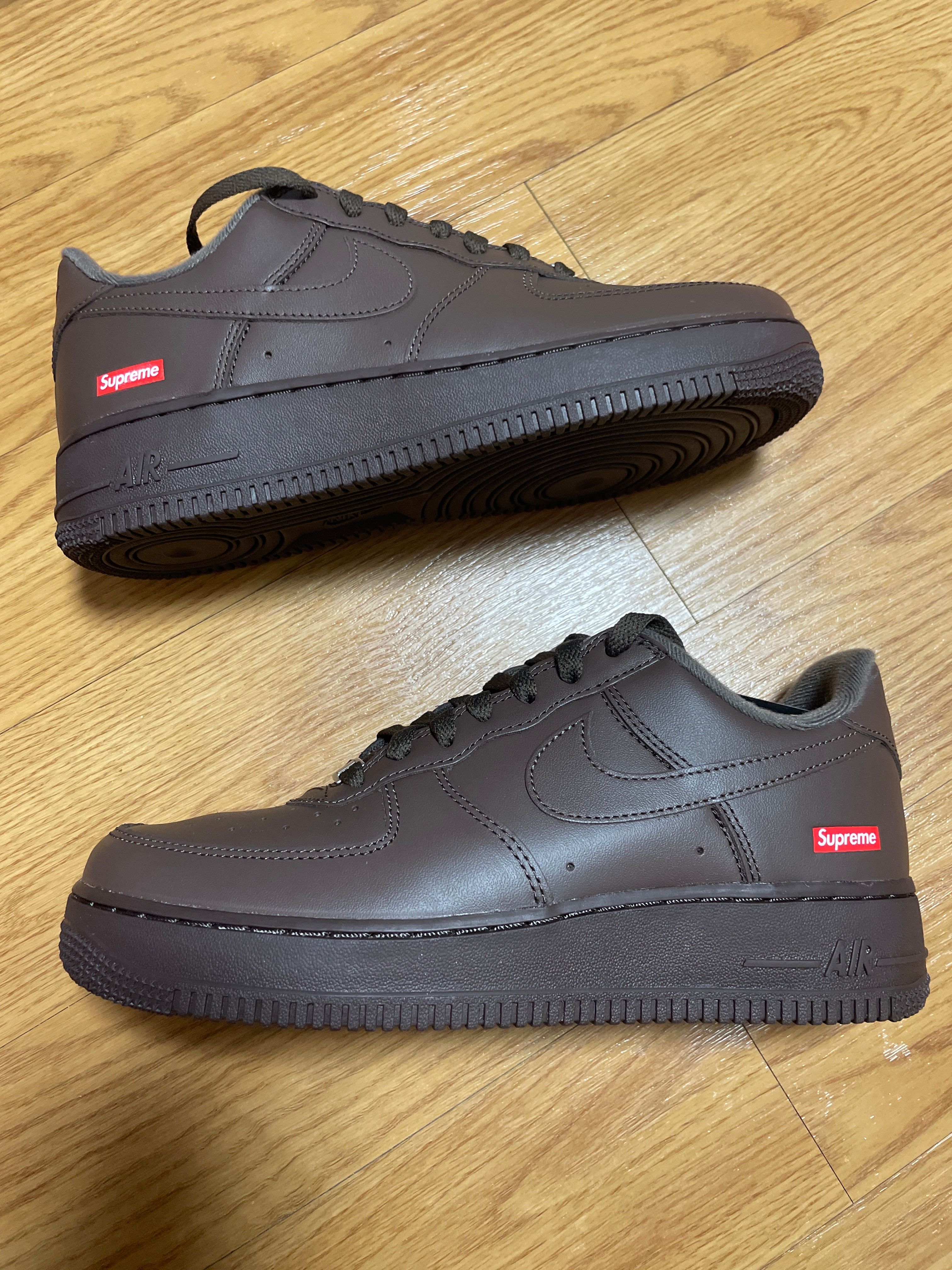 Supreme × Nike Air Force 1 Low "Baroque Brown"