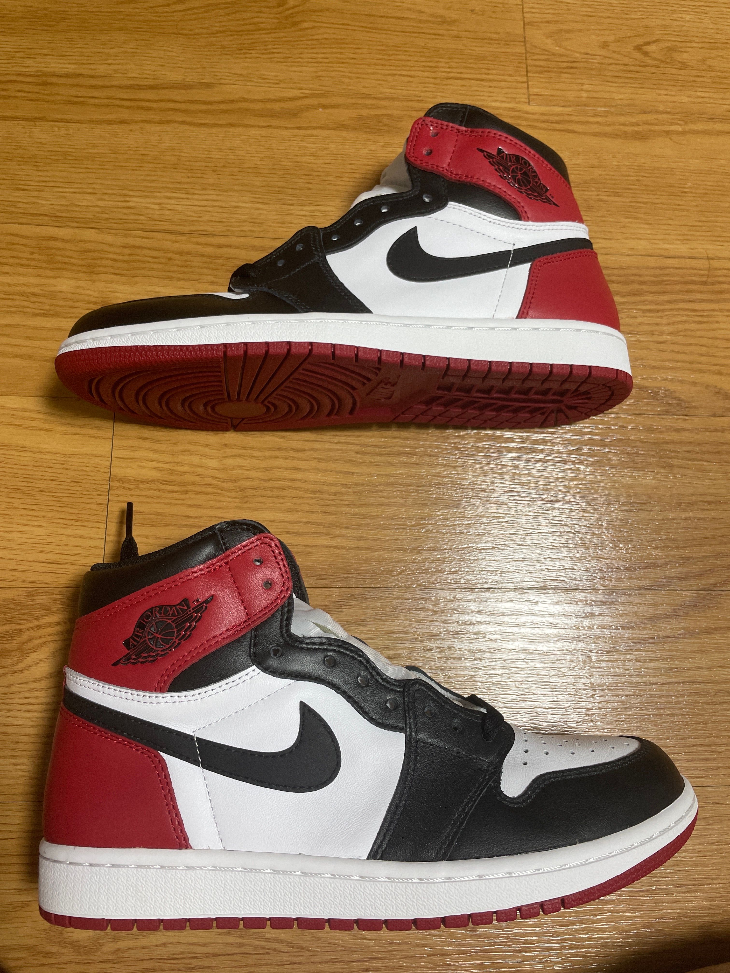 Nike Air Jordan 1 Retro High OG "Black Toe"(2016)
