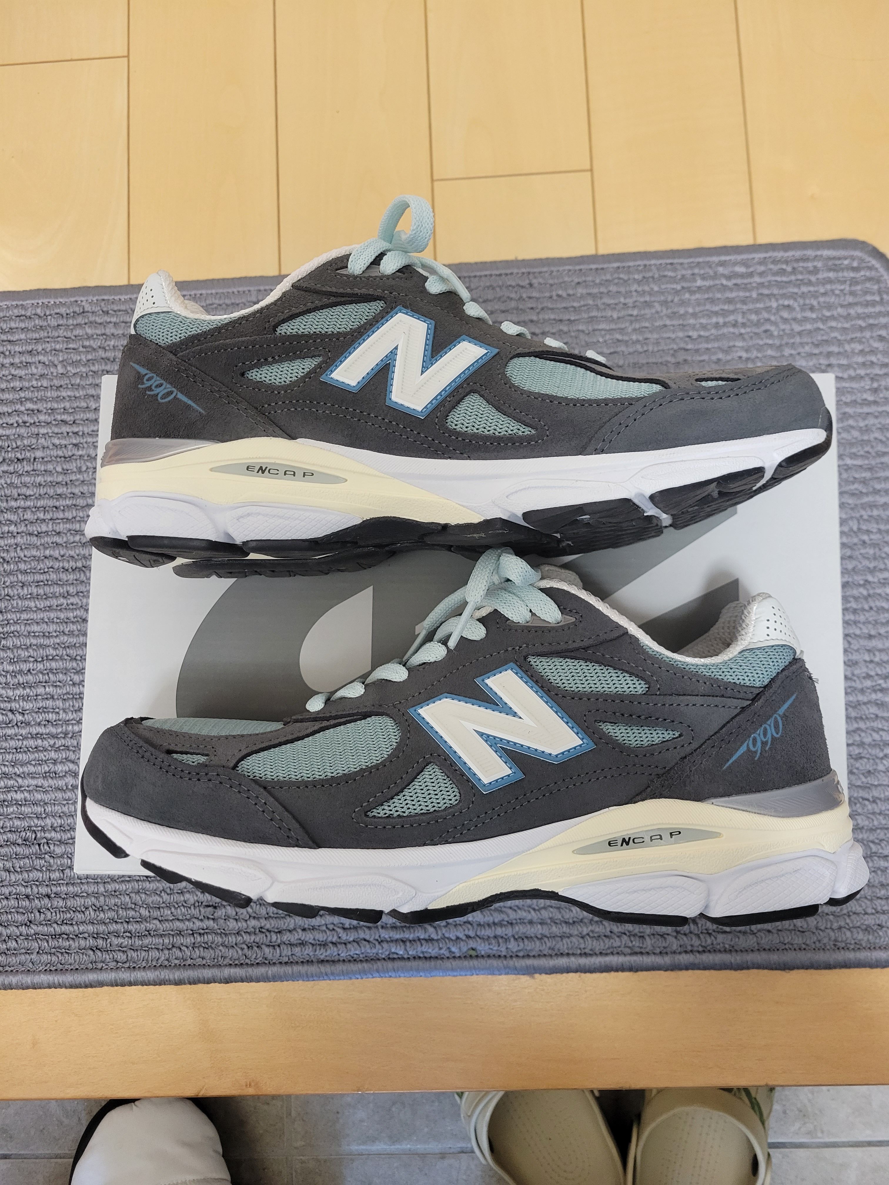 KITH × New Balance 990V3 "Steel Blue"