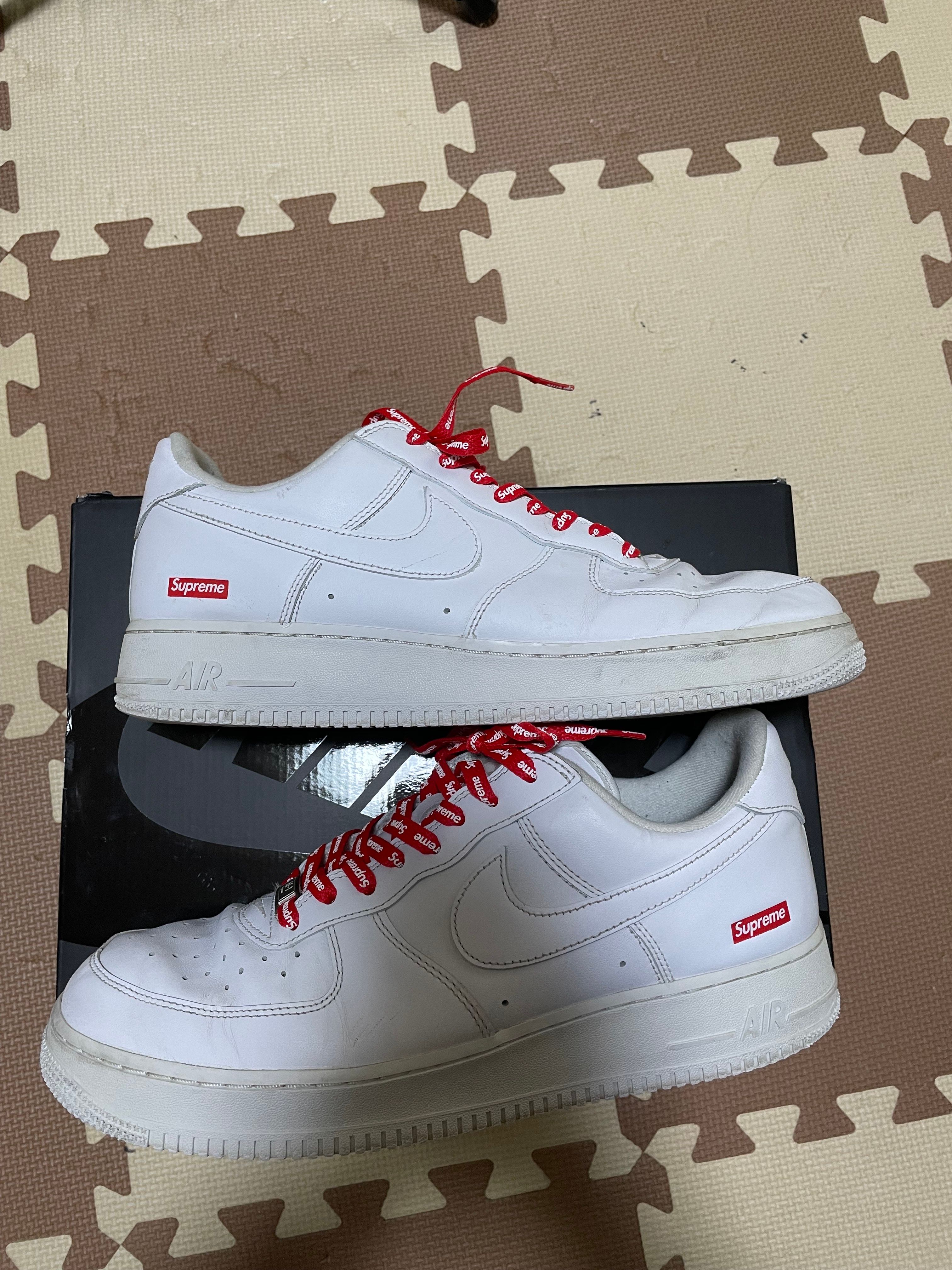 Supreme × Nike Air Force 1 Low "White"