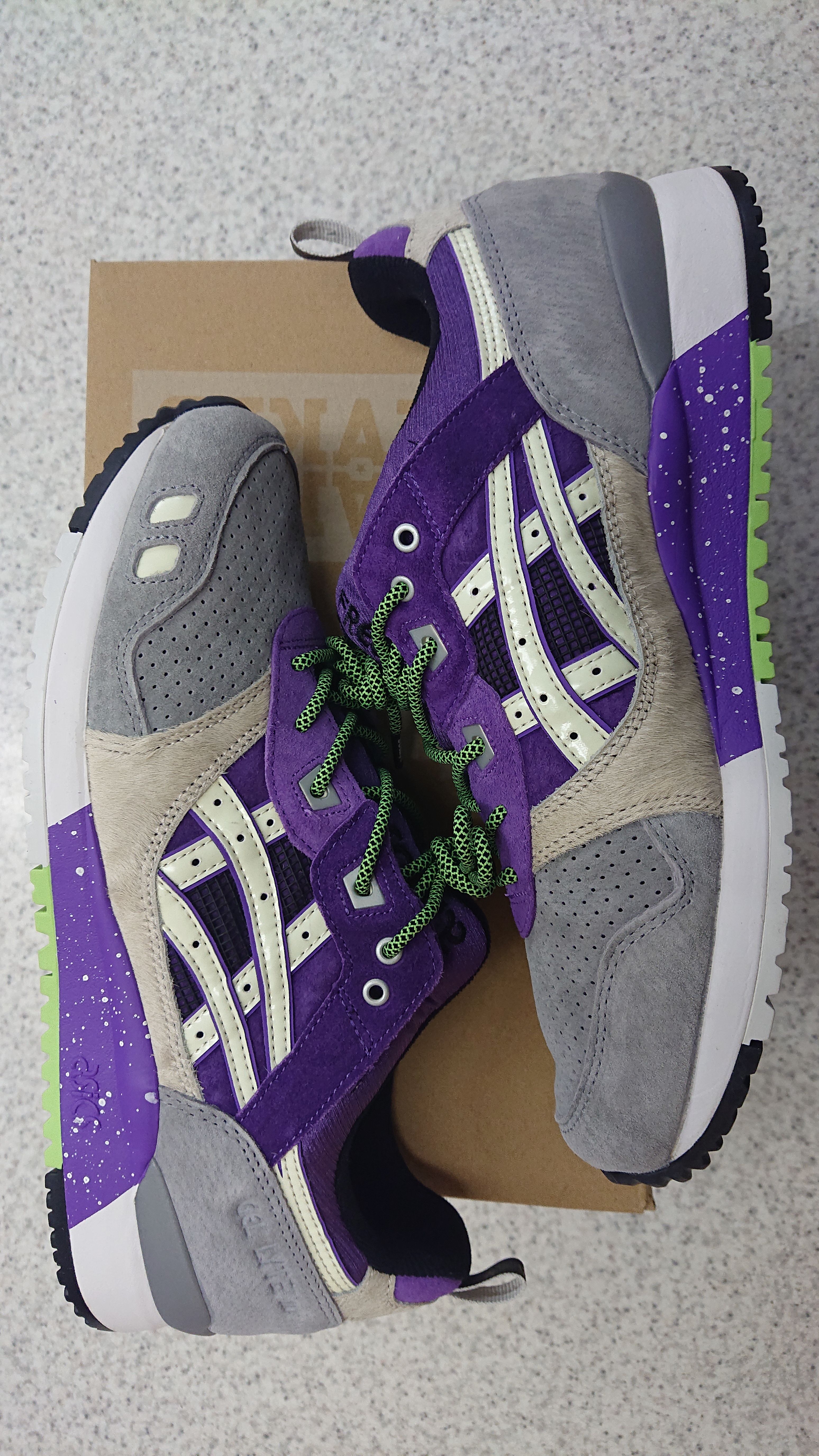 atmos × SNEAKER FREAKER × Asics GEL-LYTE III OG "Alley Cats"