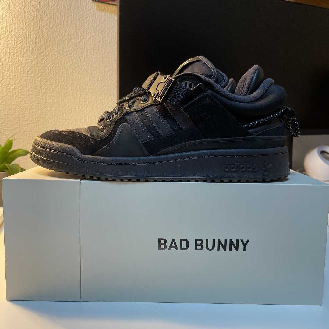 Bad Bunny × adidas Forum 84 Low "Core Black"