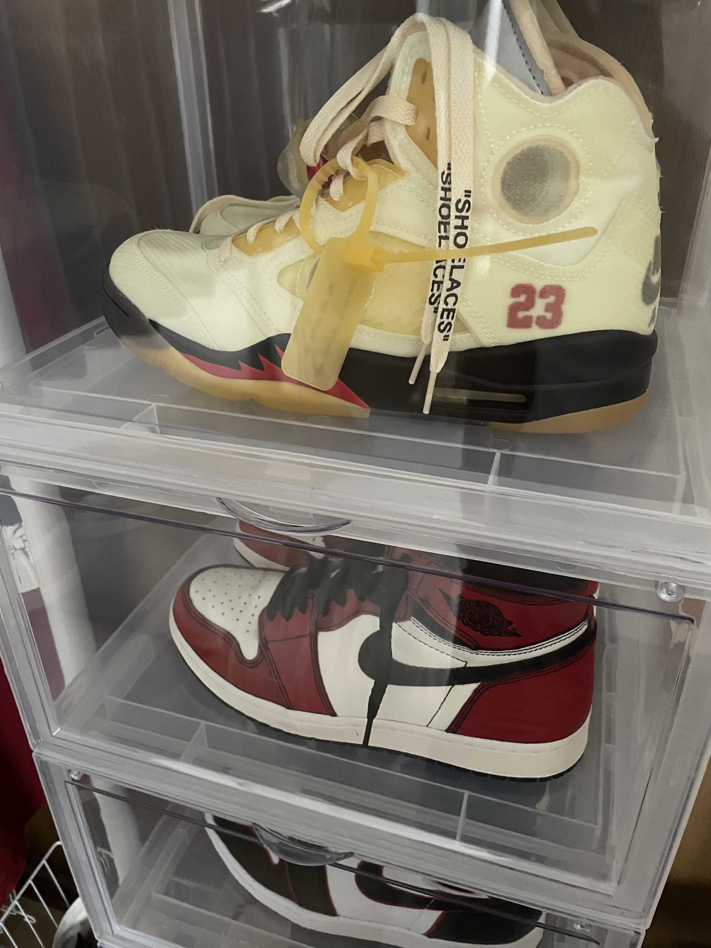 Off-White × Nike Air Jordan 5 "Sail"