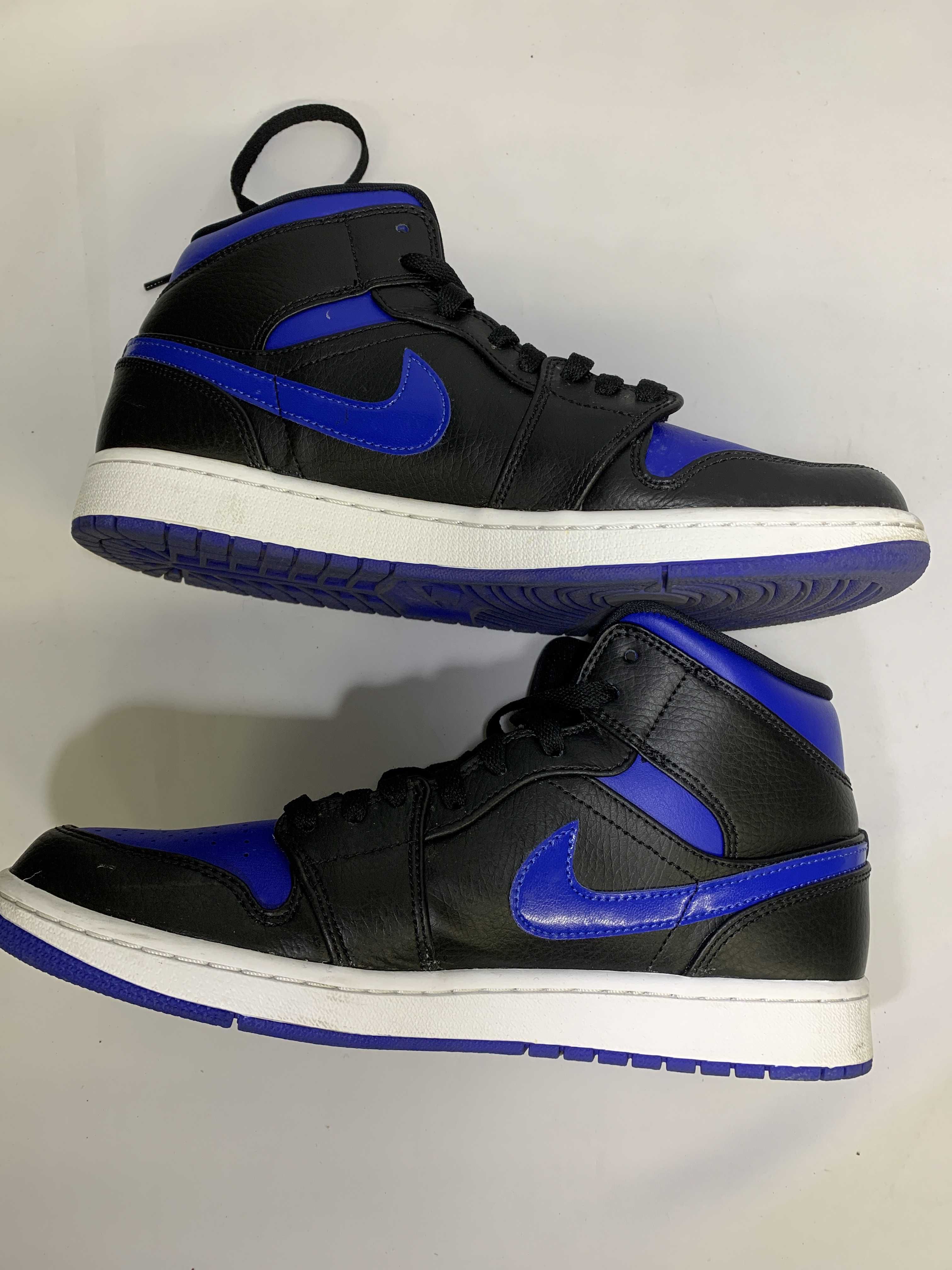 NIKE AIR JORDAN 1 MID "BLACK/BLUE"