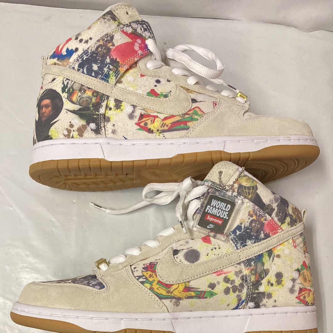 Supreme × Nike SB Dunk High "Rammellzee"