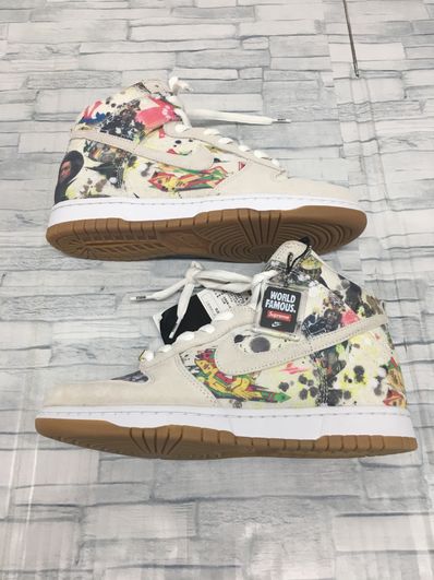 Supreme × Nike SB Dunk High "Rammellzee"