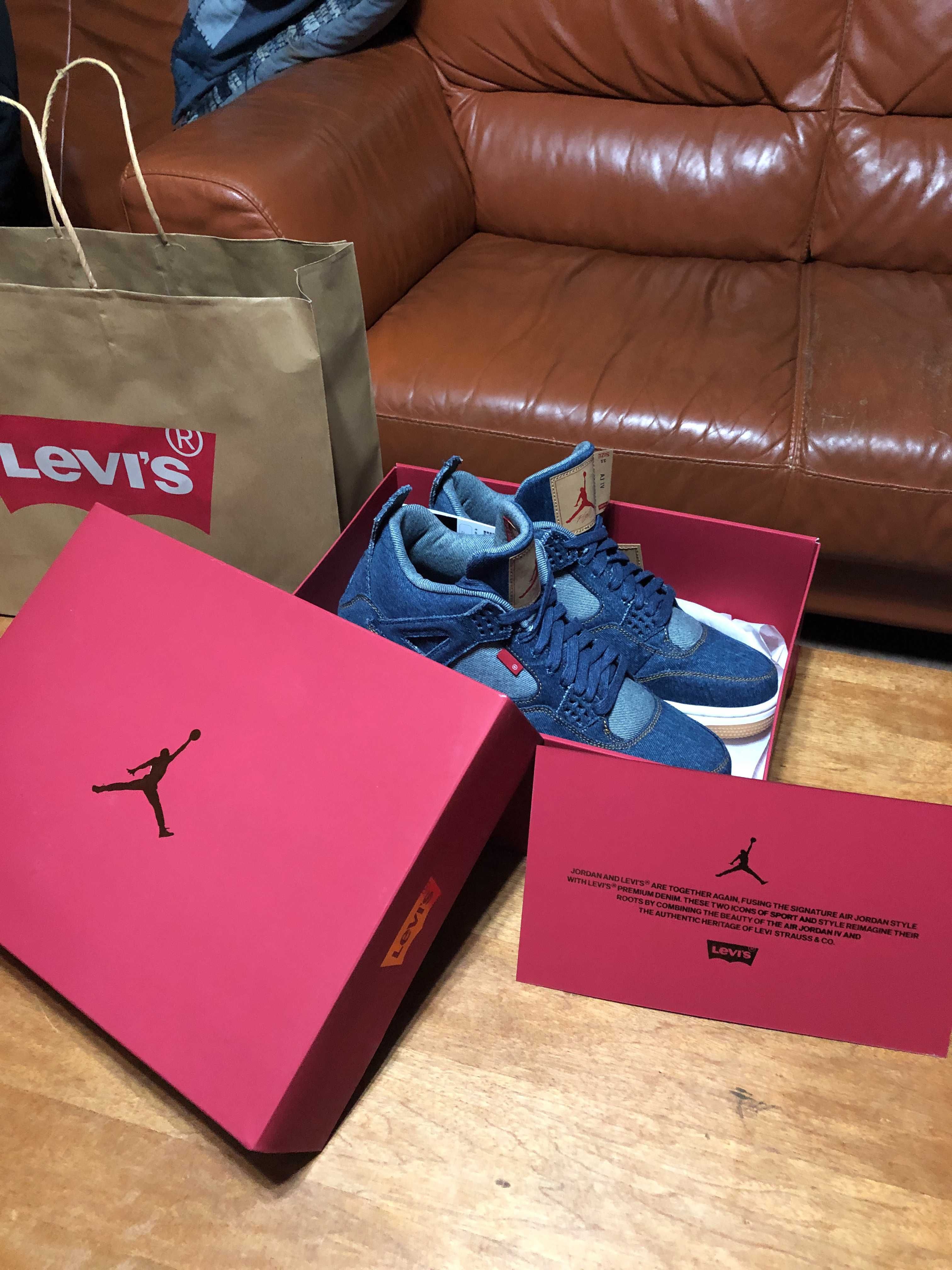 NIKE × LEVI’S AIR JORDAN 4 "DENIM"(タグ:®のみ)
