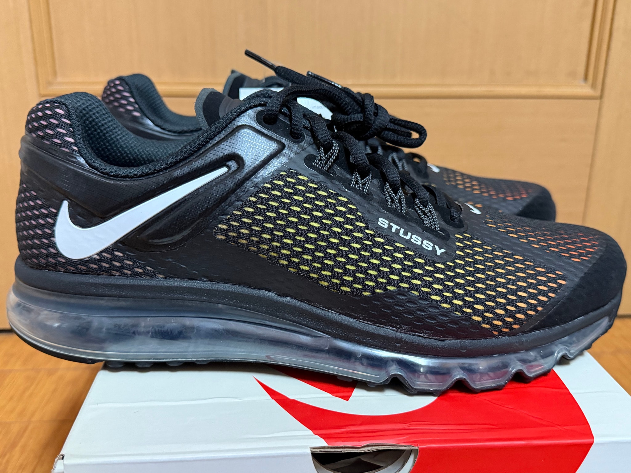 A+ (新品・未使用(ワケあり))】ステューシー × ナイキ エアマックス